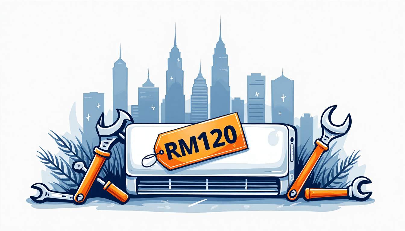 Affordable Air Conditioner Servicing in KL: Prices Under RM120