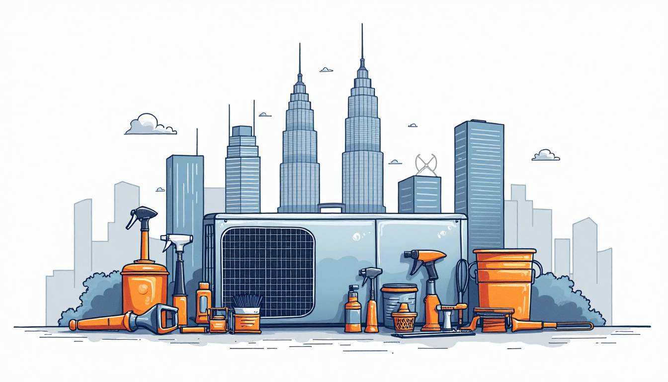 Comparing Air Conditioner Maintenance Packages in Bangsar South