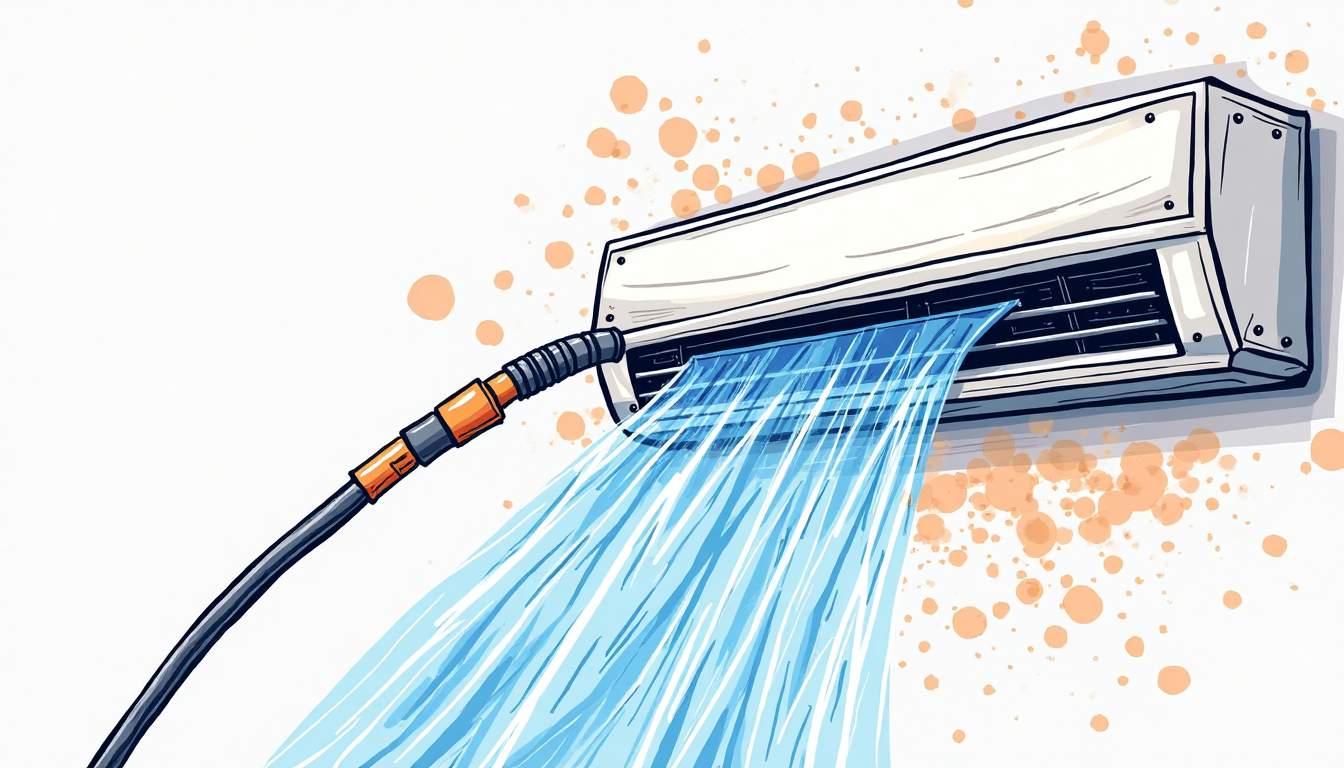 Water Pressure Specs for Cleaning Indoor Air Conditioner Units